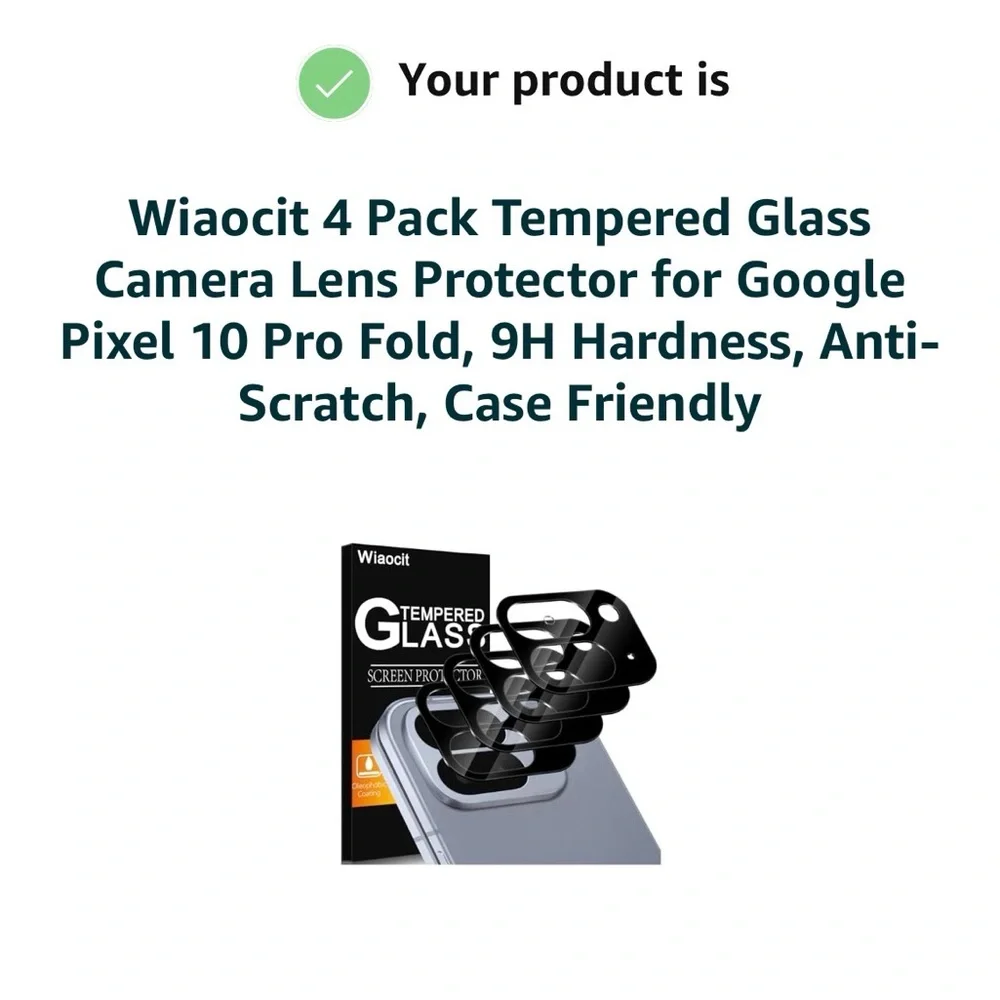Black Tempered Glass Screen Protector